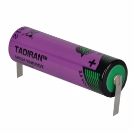 Tadiran SL-760 AA med loddeflige 